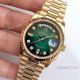 (EWF )Swiss Replica Rolex Day Date Gold President Green Dial Watch 3255 Movement (3)_th.jpg